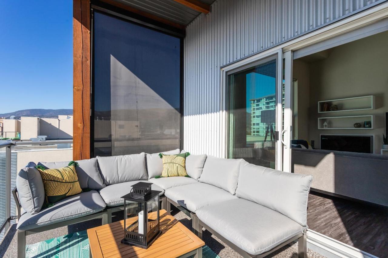 Corner Nest - Luxury Brand New Top Floor 2Bedroom Condo Kelowna Dış mekan fotoğraf
